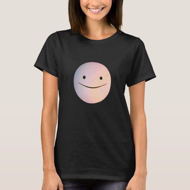 Träume Gesicht Lächeln Facemask Traummaske für ki T-Shirt (Vorderseite)