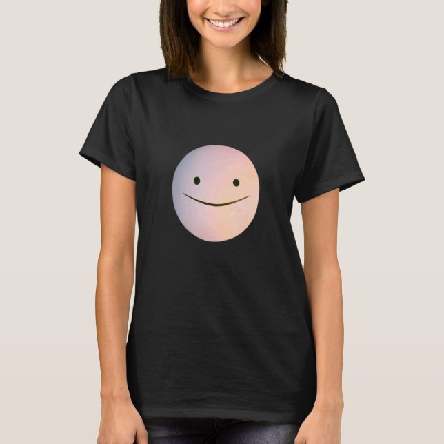 Träume Gesicht Lächeln Facemask Traummaske für ki T-Shirt (Vorderseite)
