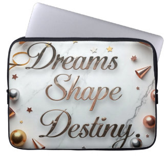 Träume gestalten Schicksal Laptopschutzhülle