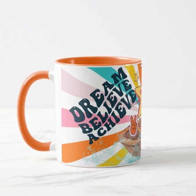Träume glauben erreichen tasse (Links)