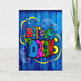 Träume glauben karte