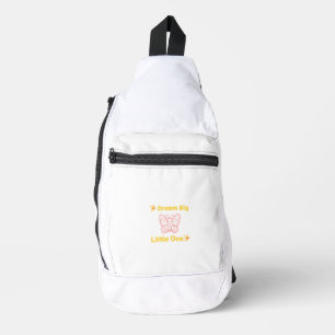 Träume groß Kleiner Kinder-Rucksack Crossbody Bag