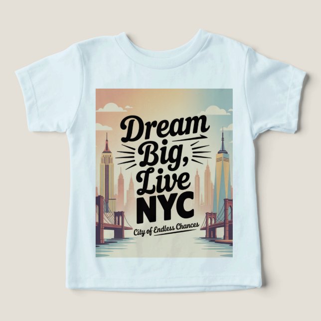 Träume groß, lebe NYC (Design Vorderseite)
