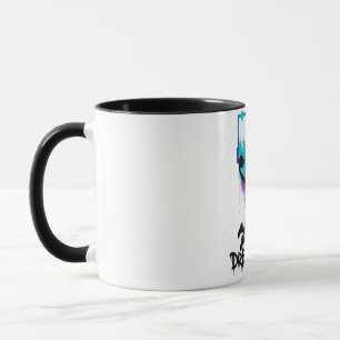 Träume groß   Lebendiger Basketball-Slam-Dunk-Farb Tasse