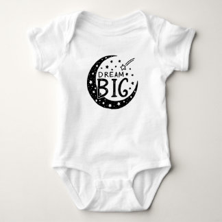 Träume Groß Nachthimmel Baby Strampler