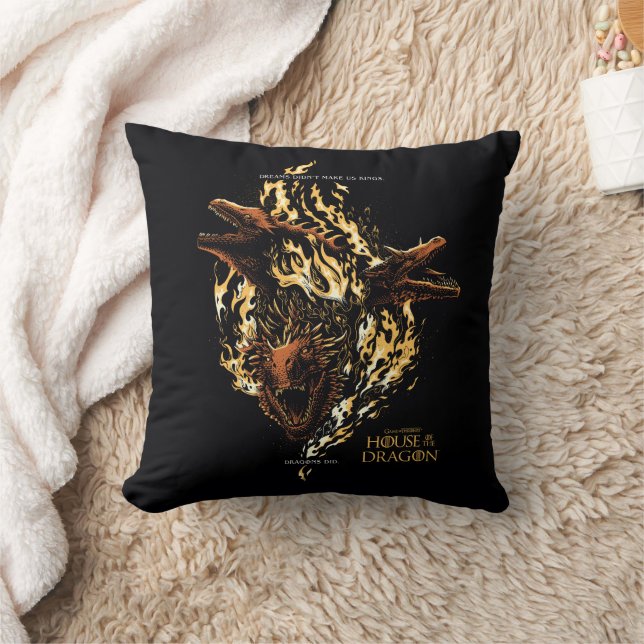 Träume haben uns nicht zu Königen gemacht. Drachen Kissen (Decke)