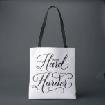 Träume harte Arbeit mit moderner Kalligraphie Tasche<br><div class="desc">Stilvolle Tasche mit moderner Typografie zitieren "Dream hard,  work harter" mit farbenfrohen Konfetti-Mustern. Dieses inspirierende Angebot ist in einer Vielzahl von Produkten erhältlich.</div>