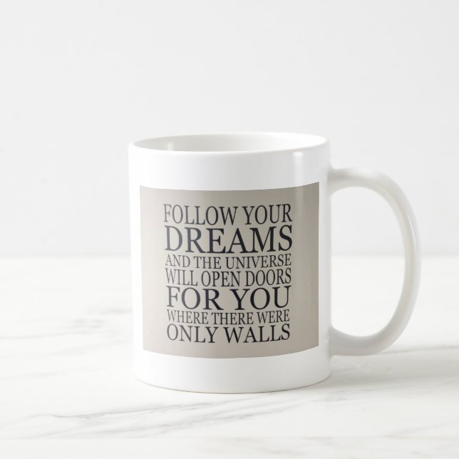 Träume Kaffeetasse (Rechts)