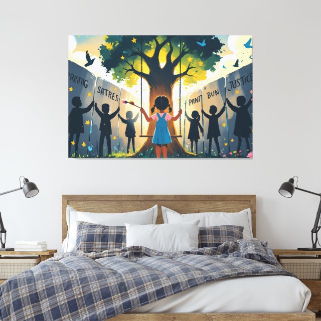 Träume Leinwanddruck (Insitu (Schlafzimmer))