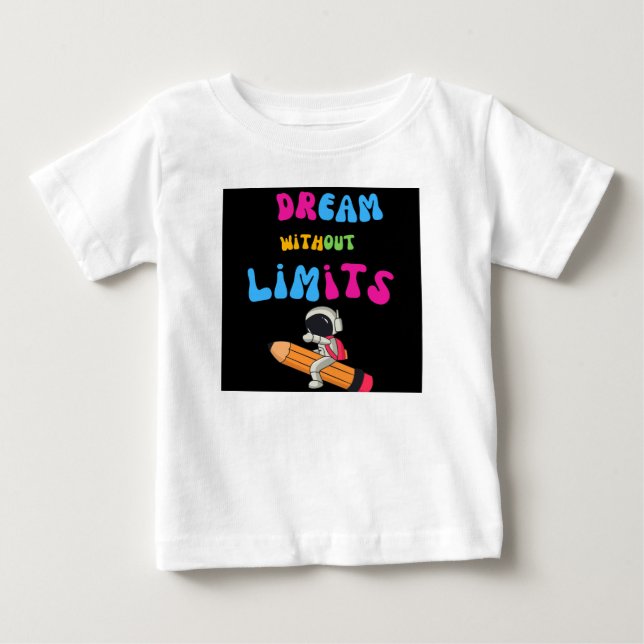 Träume ohne Grenzen Baby T-shirt (Vorderseite)