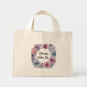 Träume. Plan. Do.* Tiny Tote Bag Mini Stoffbeutel