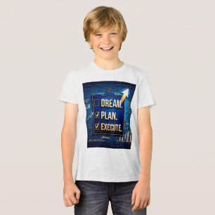 Träume. Plan. Führen Sie aus. - Ihr Konzept für Er Tri-Blend Shirt