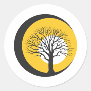 Träume Runder Aufkleber