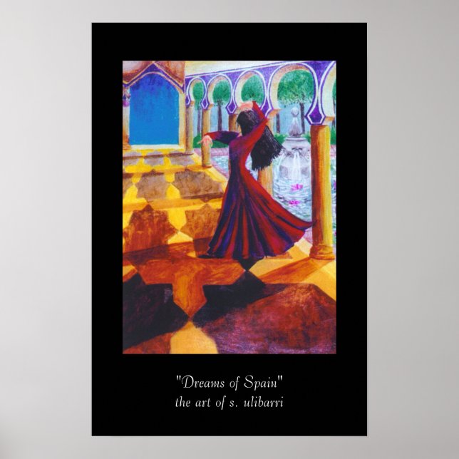 Träume Spaniens Poster (Vorne)