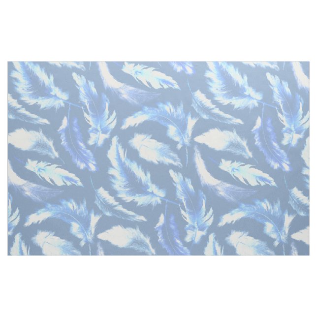 Träume süß - Federn von Zyanose: Stoff (Fat Quarter (45,7 x 55,9 cm))