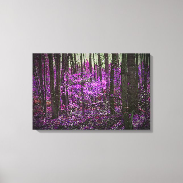 Träume verblasster Lavendel Leinwanddruck (Vorderseite)