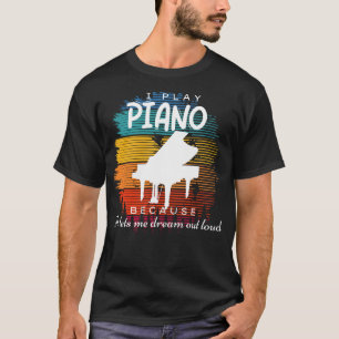 Träume verkündet: Pianos Melodic Reverie T-Shirt