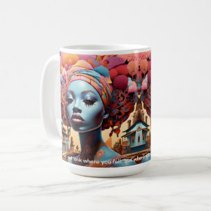 Träume vom Erbe: Ein lebendiges, zukunftsweisendes Kaffeetasse