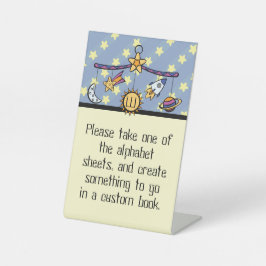 Träume vom mobilen Raumschiff Sockelschild