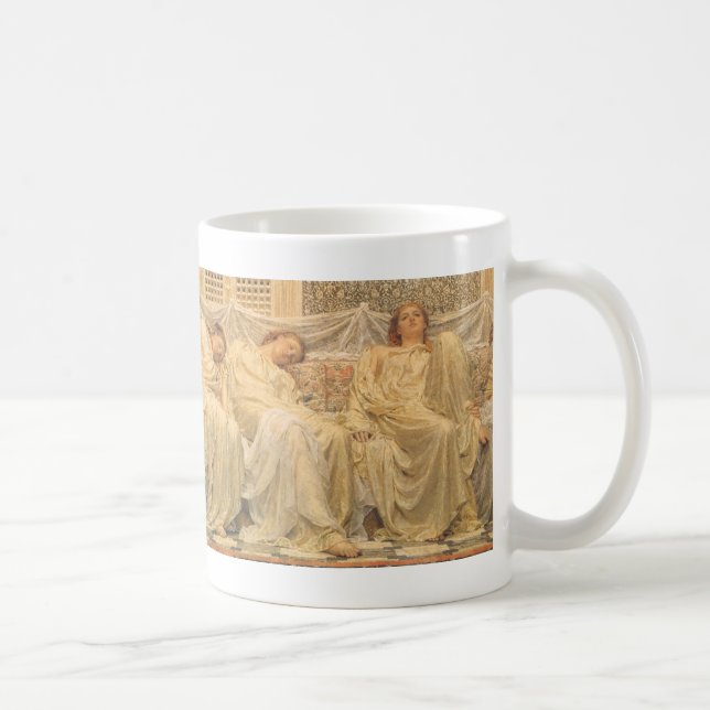 Träume von Albert Joseph Moore, Viktorianische Kun Kaffeetasse (Rechts)