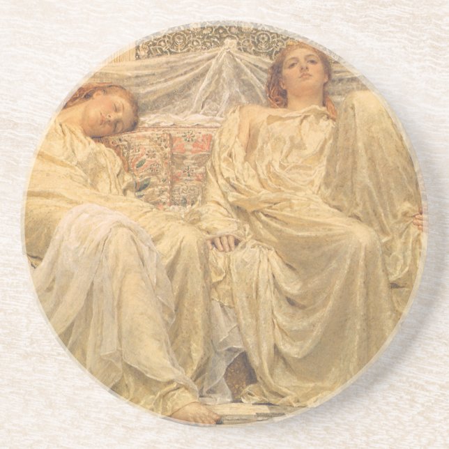 Träume von Albert Joseph Moore, Viktorianische Kun Untersetzer (Vorne)
