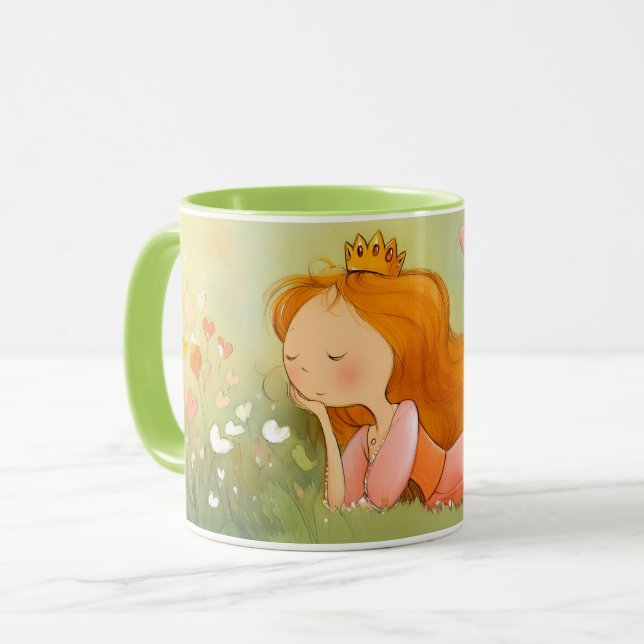 Träume von Liebe Tasse (Vorderseite Links)