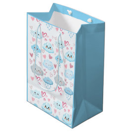 Träume von Pfirsichwolken Mittlere Geschenktüte