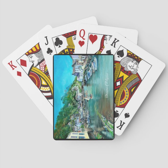 Träume von Polperro Spielkarten (Rückseite)