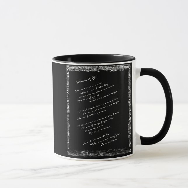 Träume von Sin Tasse (Rechts)