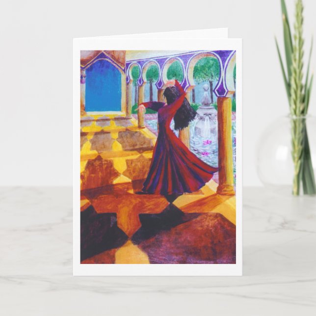 Träume von Spanien Karte (Vorderseite)