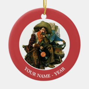 Träume von vor langer Zeit Keramikornament