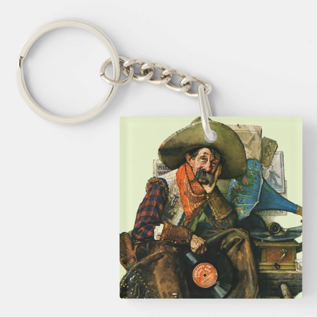 Träume von vor langer Zeit Schlüsselanhänger (Vorderseite)