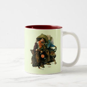 Träume von vor langer Zeit Zweifarbige Tasse