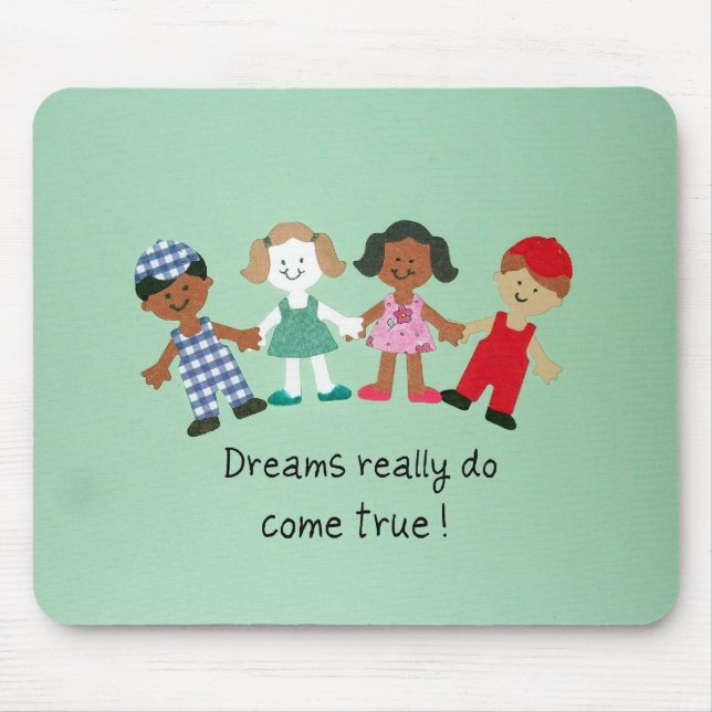 Träume werden wirklich wahr! mousepad (Vorne)