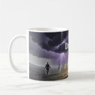 Träume zwischen Sturmwolken und Licht Tasse