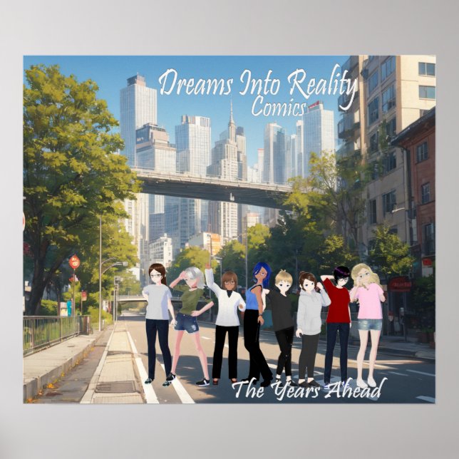 Träumein die RealitätComics Die kommenden Jahre de Poster (Vorne)