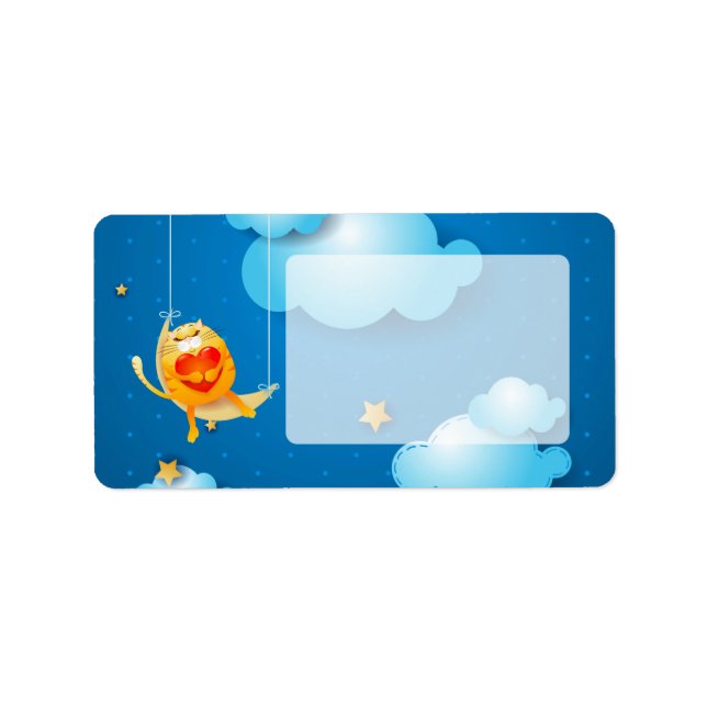 Träumen Adressaufkleber (Vorne)