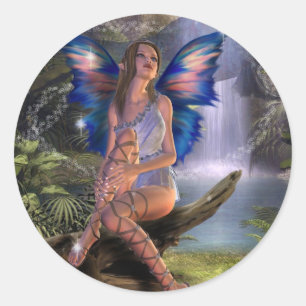 Träumen am Tag (Sticker) Runder Aufkleber