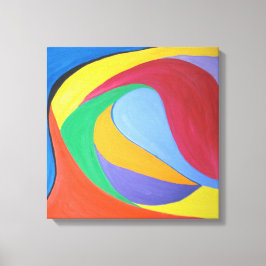 Träumen am Tag, Wandkunst abstrakt Leinwanddruck