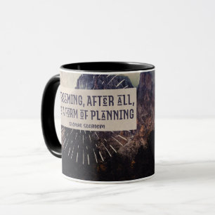 Träumen - bilden Sie sich von der Planung Tasse