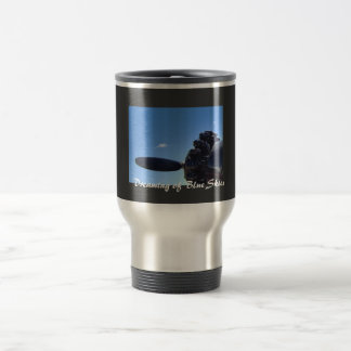 Träumen der blaue Himmel-Tasse Reisebecher