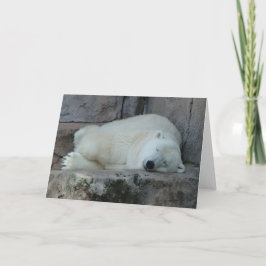 Träumen der Eisberge Feiertagskarte