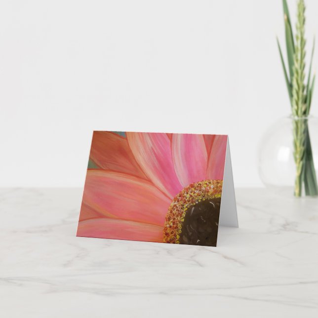 Träumen des Gänseblümchens Karte (Vorderseite)