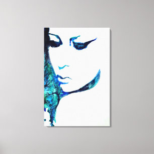 Träumen Frauen Canvas Print Leinwanddruck