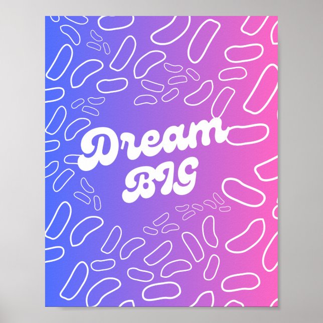 Träumen Große Inspiration Poster (Vorne)