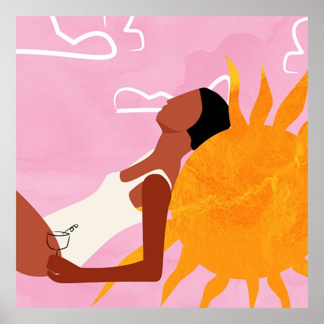 Träumen im Sonnenlicht Poster (Vorne)