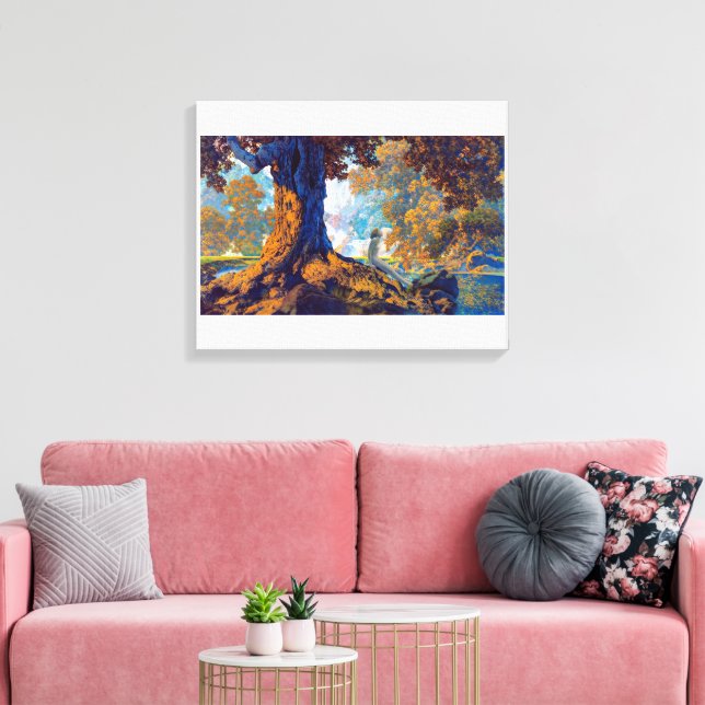 Träumen | Maxfield Parrish | Leinwanddruck (Insitu (Wohnzimmer))