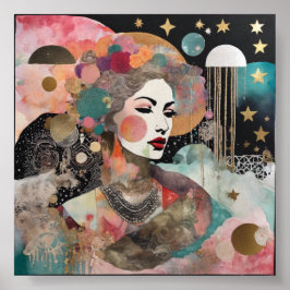 Träumen mit Sternen Poster