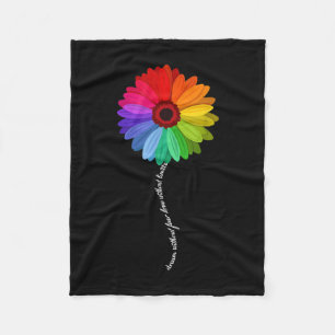 Träumen ohne Angst Liebe ohne Grenzen Regenbogen Fleecedecke