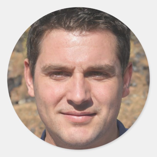 Träumen Runder Aufkleber (Vorderseite)